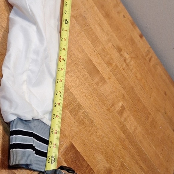 Rennoc Vintage Womens Windbreaker Track Varsity Jacket made in USA Size Small - Picture 7 of 12